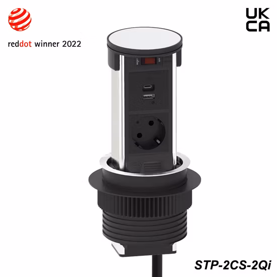 Netbox Move Pop Pull up Kitchen Socket